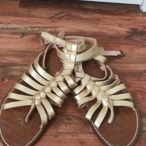 Sam Edelman Gold Gladiator Sandal